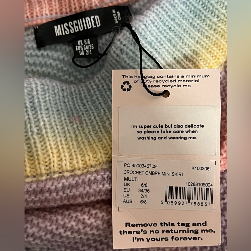 Colorful Chevron Knit Set - Picture 4 of 4